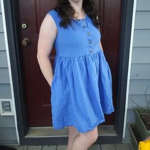 Not Perfect Linen Mama dress